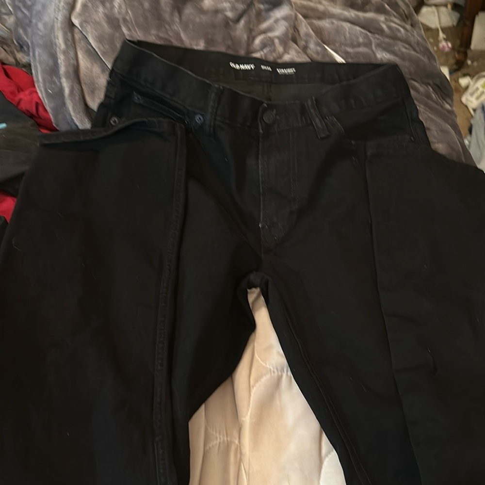 Old Navy Black Jeams